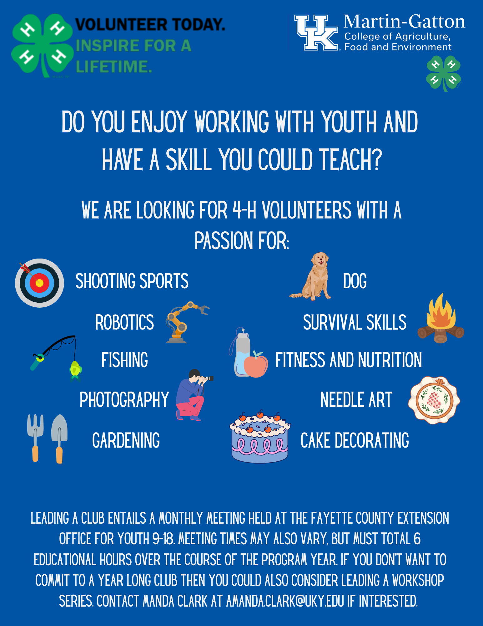 4-H volunteer
